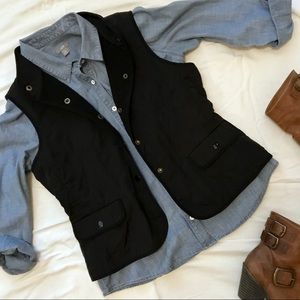 Talbots quilted vest